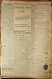 Página do jornal Correio do Ceará de março de 1956