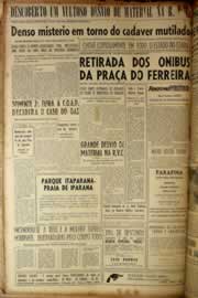 Página do jornal Correio do Ceará de março de 1956