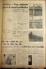 Página do jornal Correio do Ceará de março de 1956