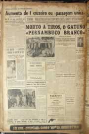 Página do jornal Correio do Ceará de março de 1956
