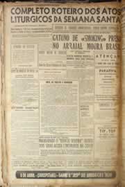 Página do jornal Correio do Ceará de março de 1956
