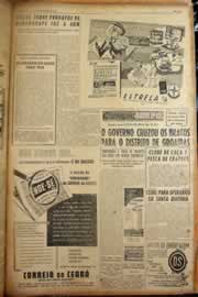 Página do jornal Correio do Ceará de março de 1956