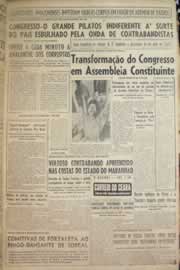 Página do jornal Correio do Ceará de abril de 1956