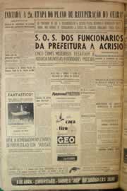 Página do jornal Correio do Ceará de abril de 1956