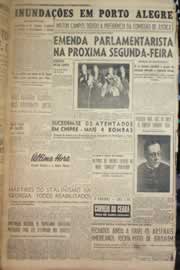 Página do jornal Correio do Ceará de abril de 1956