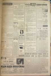 Página do jornal Correio do Ceará de abril de 1956