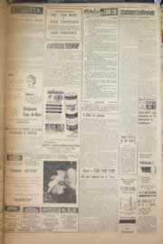 Página do jornal Correio do Ceará de abril de 1956