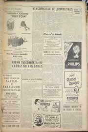 Página do jornal Correio do Ceará de abril de 1956