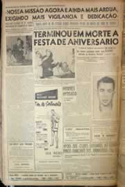 Página do jornal Correio do Ceará de abril de 1956