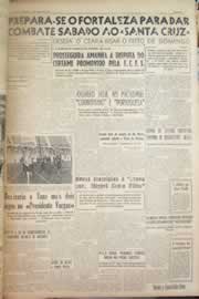 Página do jornal Correio do Ceará de abril de 1956