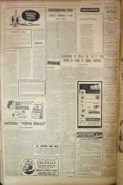 Página do jornal Correio do Ceará de abril de 1956