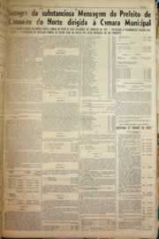 Página do jornal Correio do Ceará de abril de 1956