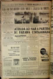Página do jornal Correio do Ceará de maio de 1956