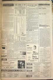 Página do jornal Correio do Ceará de maio de 1956