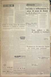 Página do jornal Correio do Ceará de maio de 1956