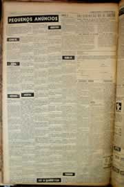 Página do jornal Correio do Ceará de maio de 1956