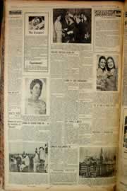 Página do jornal Correio do Ceará de maio de 1956
