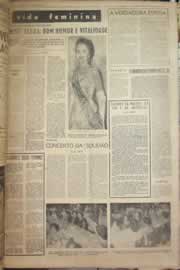 Página do jornal Correio do Ceará de maio de 1956