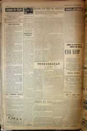 Página do jornal Correio do Ceará de maio de 1956