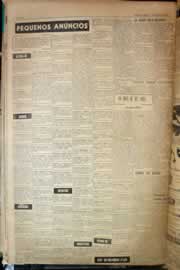 Página do jornal Correio do Ceará de maio de 1956