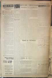Página do jornal Correio do Ceará de maio de 1956
