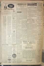 Página do jornal Correio do Ceará de maio de 1956