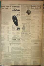 Página do jornal Correio do Ceará de maio de 1956
