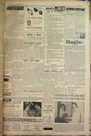 Página do jornal Correio do Ceará de maio de 1956