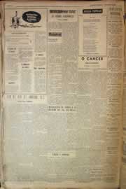 Página do jornal Correio do Ceará de junho de 1956