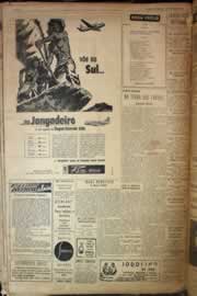 Página do jornal Correio do Ceará de junho de 1956