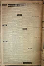 Página do jornal Correio do Ceará de junho de 1956