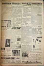 Página do jornal Correio do Ceará de junho de 1956