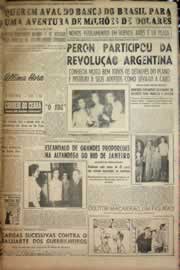 Página do jornal Correio do Ceará de junho de 1956