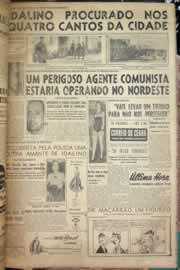 Página do jornal Correio do Ceará de junho de 1956