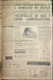 Página do jornal Correio do Ceará de junho de 1956