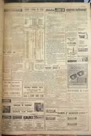 Página do jornal Correio do Ceará de junho de 1956