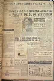 Página do jornal Correio do Ceará de junho de 1956