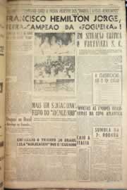 Página do jornal Correio do Ceará de junho de 1956