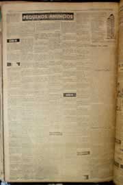 Página do jornal Correio do Ceará de junho de 1956
