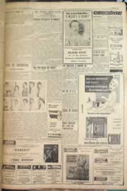 Página do jornal Correio do Ceará de junho de 1956