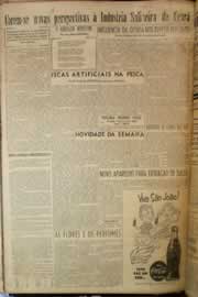 Página do jornal Correio do Ceará de junho de 1956