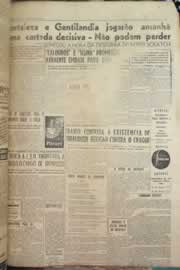 Página do jornal Correio do Ceará de junho de 1956