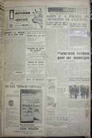 Página do jornal Correio do Ceará de outubro de 1956