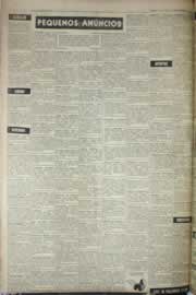 Página do jornal Correio do Ceará de outubro de 1956