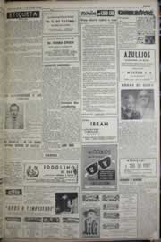 Página do jornal Correio do Ceará de outubro de 1956