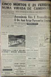 Página do jornal Correio do Ceará de outubro de 1956