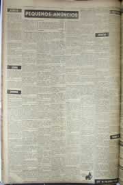 Página do jornal Correio do Ceará de outubro de 1956