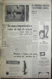 Página do jornal Correio do Ceará de outubro de 1956