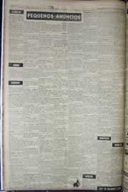 Página do jornal Correio do Ceará de outubro de 1956