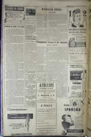 Página do jornal Correio do Ceará de outubro de 1956